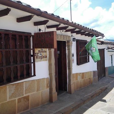 Hostal La Mansion De Virginia Barichara Exterior photo