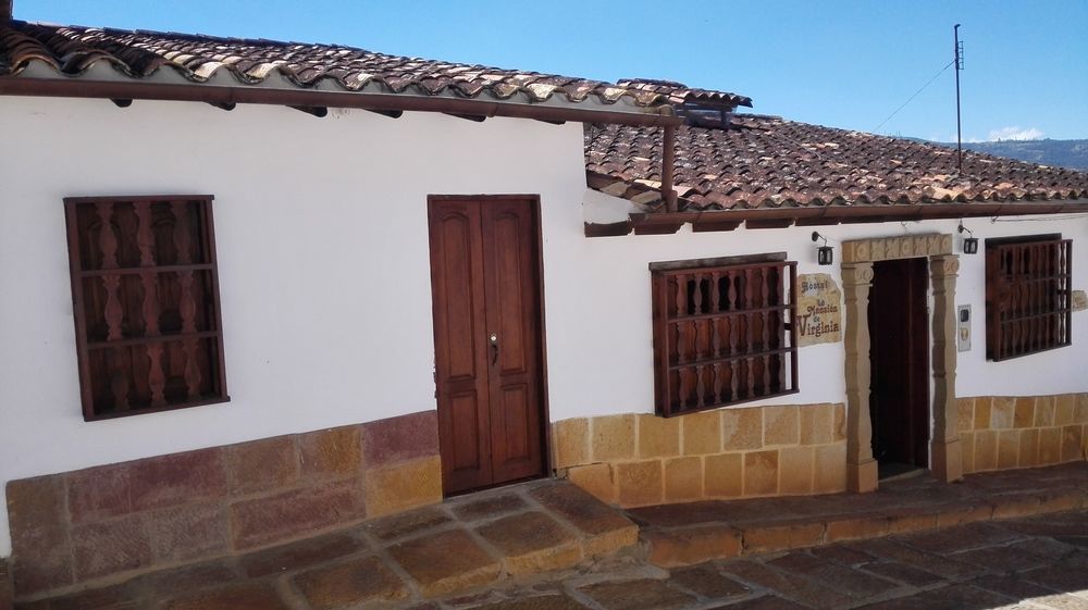 Hostal La Mansion De Virginia Barichara Exterior photo